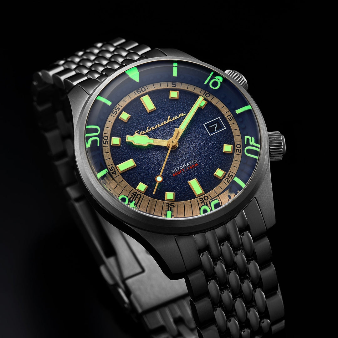 Spinnaker Bradner Automatic Pacific Blue – Watches.com