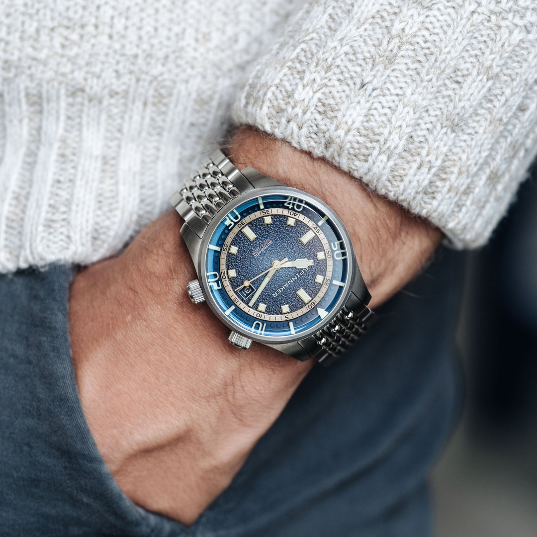 Spinnaker Bradner Automatic Pacific Blue – Watches.com