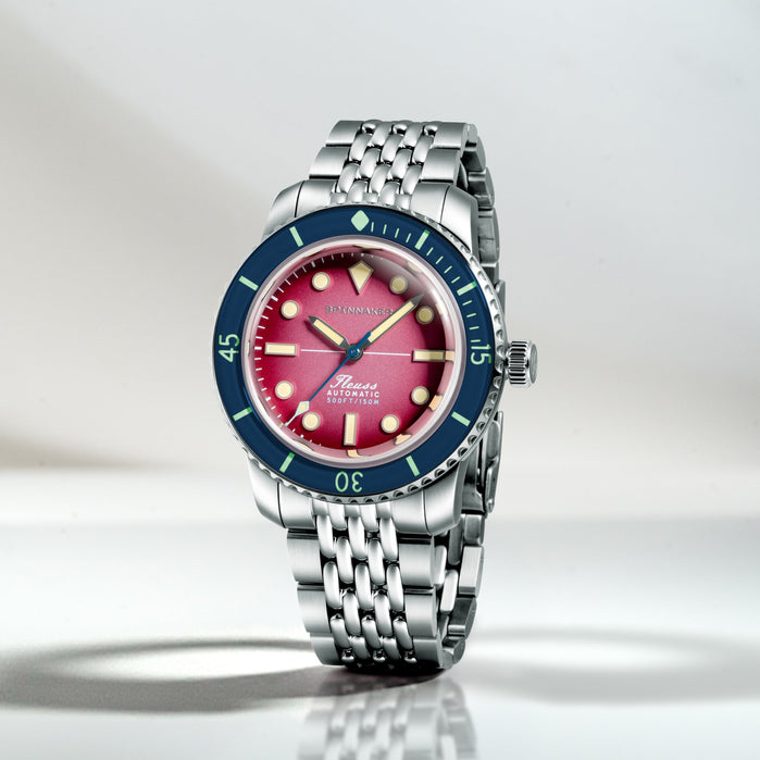 Spinnaker Fleuss 40 Automatic Purple Haze angled shot picture