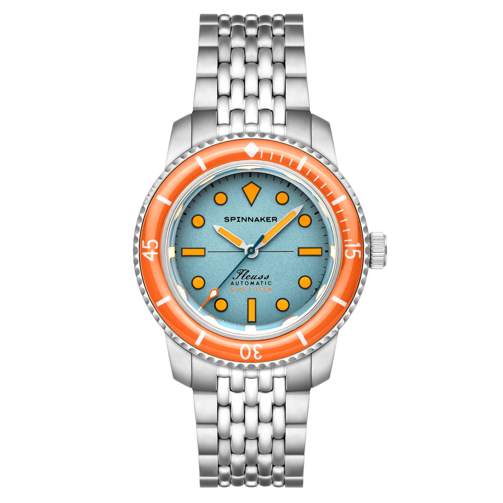 Spinnaker Fleuss 40 Automatic Teal Mirage – Watches.com