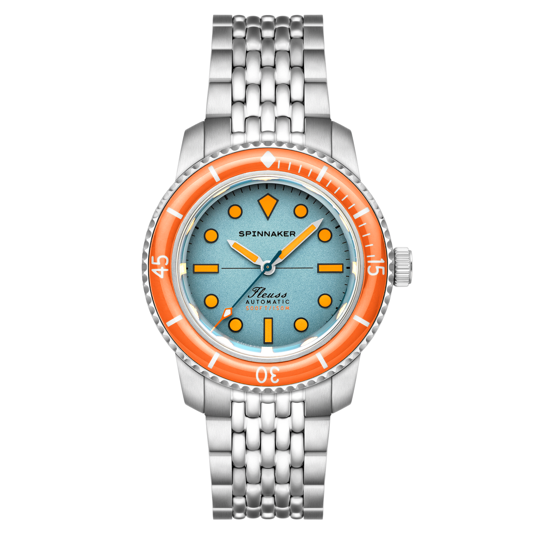 Spinnaker Fleuss 40 Automatic Teal Mirage – Watches.com