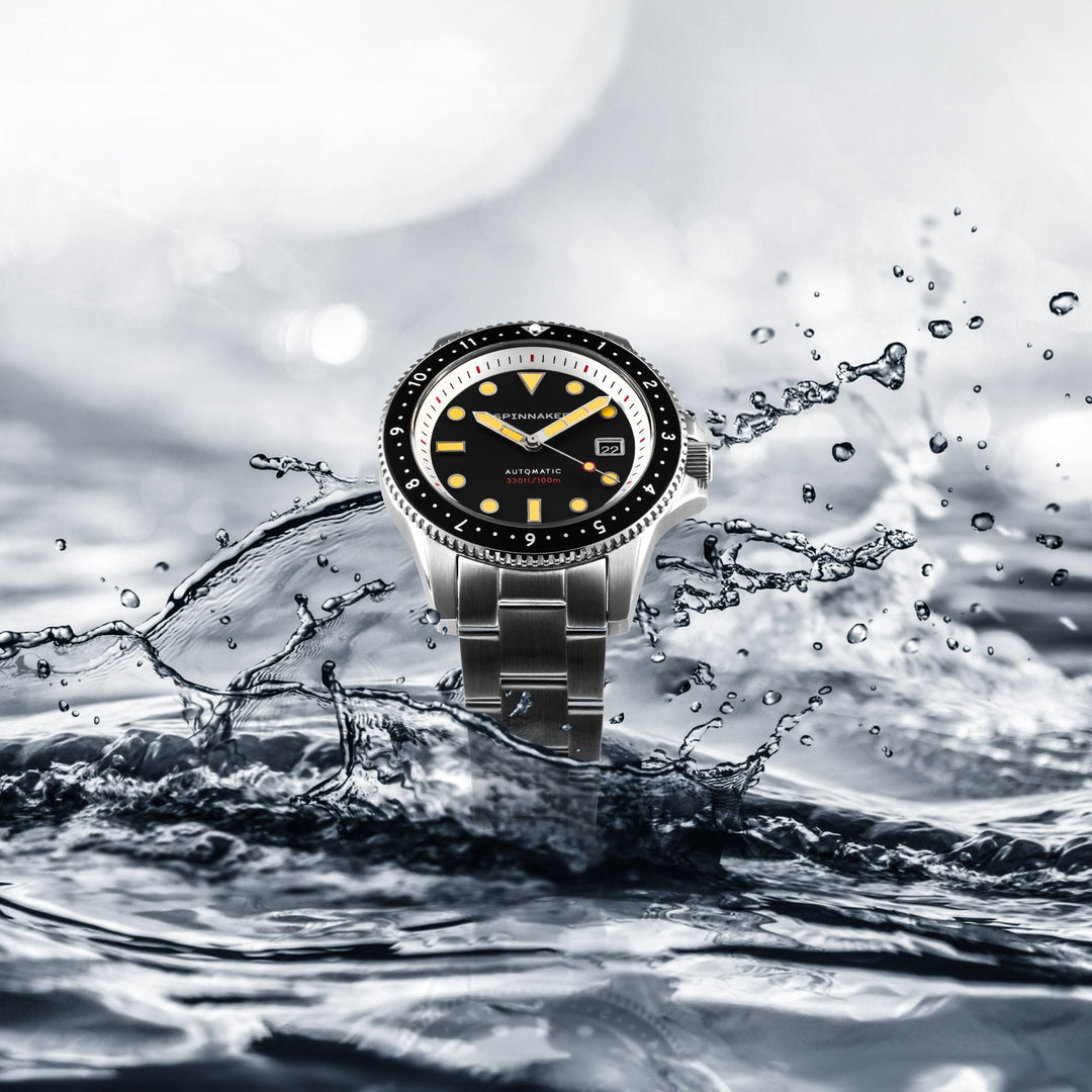 Spinnaker Croft Pioneer Automatic Shadow Black | Watches.com