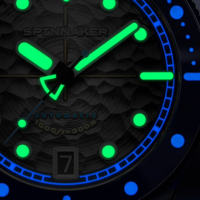 Spinnaker Challenger Automatic Mist Grey angled shot picture