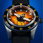 Spinnaker Fleuss Automatic Popeye Bronemies Limited Edition Brutus Yellow