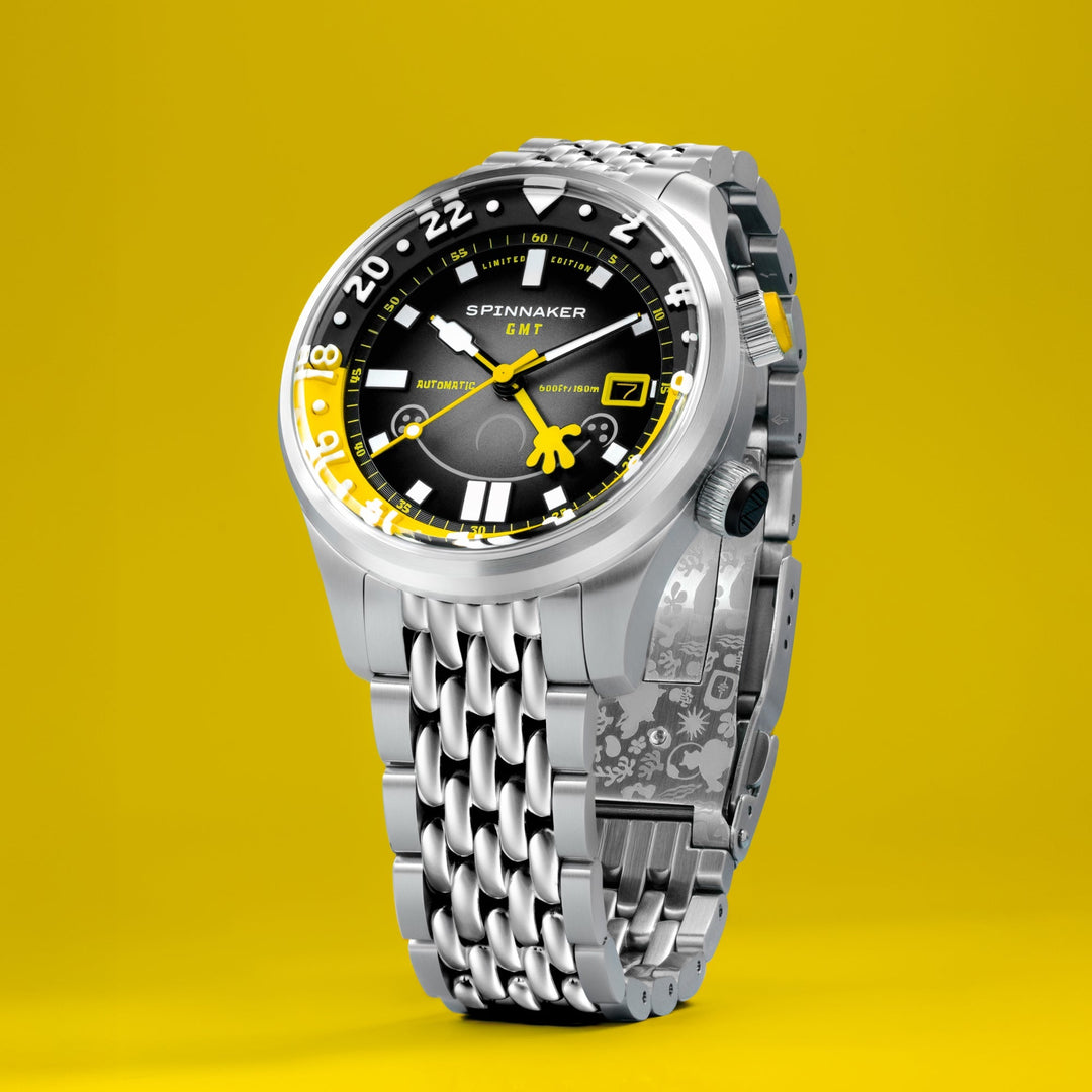 Spinnaker Bradner GMT Automatic SpongeBob SquarePants Bubbly Grins