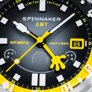 Spinnaker Bradner GMT Automatic SpongeBob SquarePants Bubbly Grins Limited Edition Spongebob Yellow