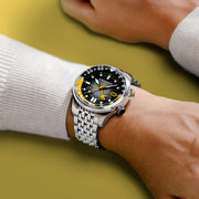 Spinnaker Bradner GMT Automatic SpongeBob SquarePants Bubbly Grins Limited Edition Spongebob Yellow