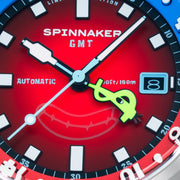 Spinnaker Bradner GMT Automatic SpongeBob SquarePants Bubbly Grins Limited Edition Mr. Krabs Red