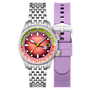 Spinnaker Bradner GMT Automatic SpongeBob SquarePants Bubbly Grins Limited Edition Patrick Pink