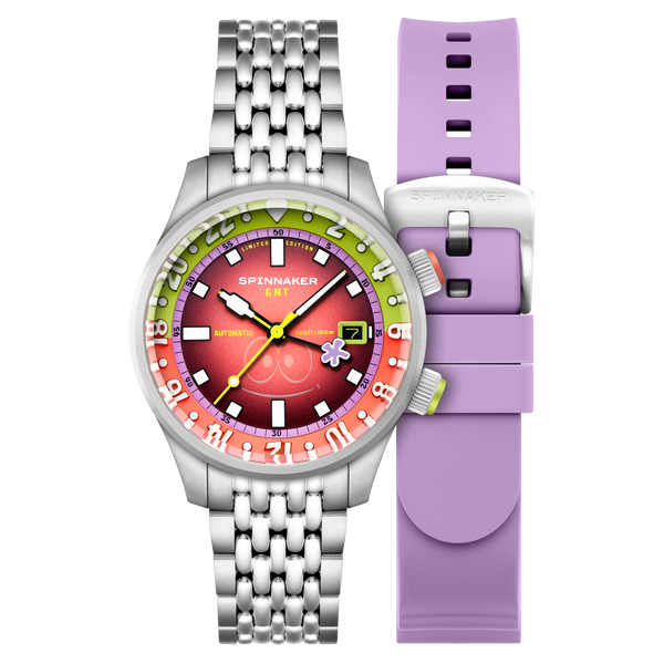 Spinnaker Bradner GMT Automatic SpongeBob SquarePants Bubbly Grins