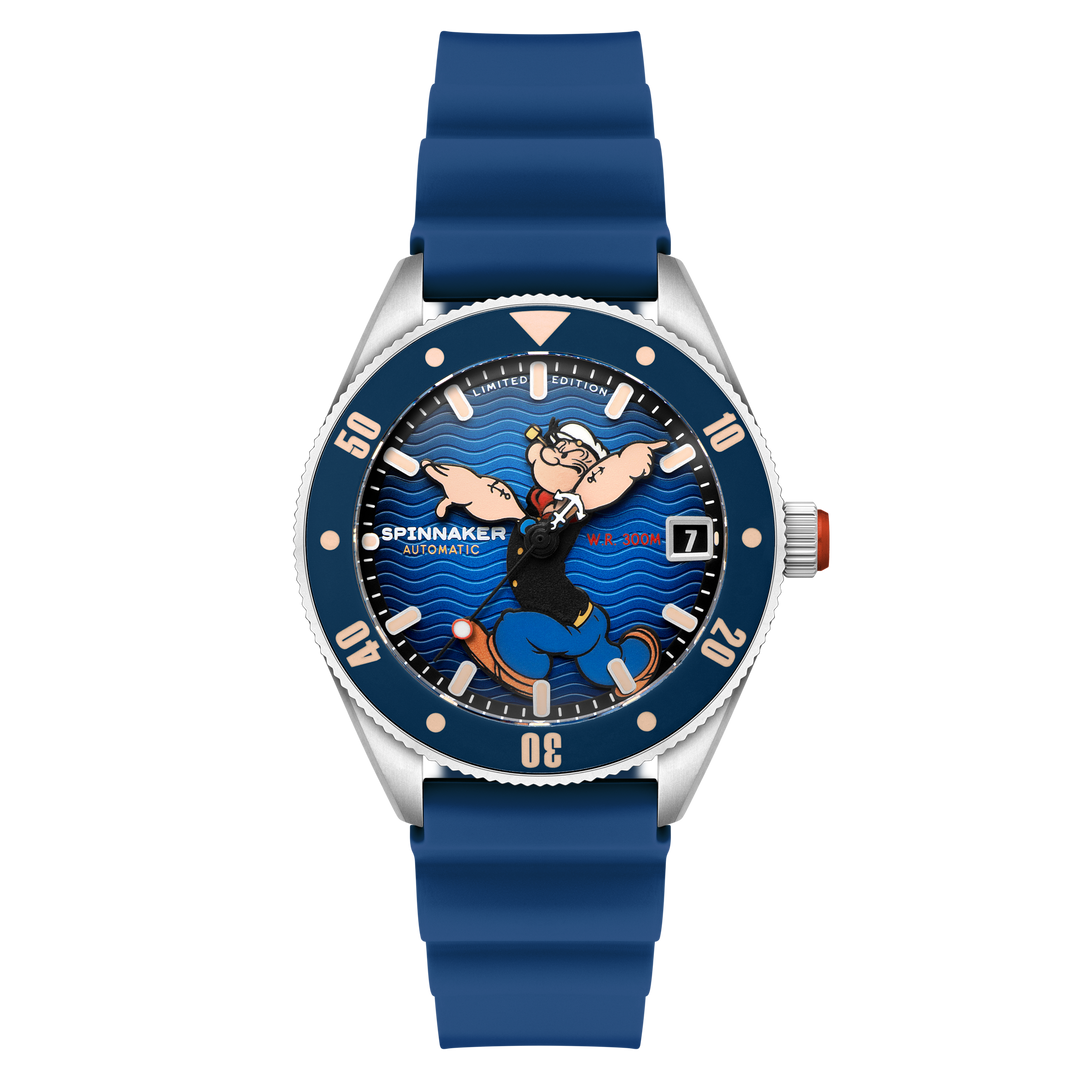 Spinnaker x Popeye Challenger Automatic Anchor Arms Limited