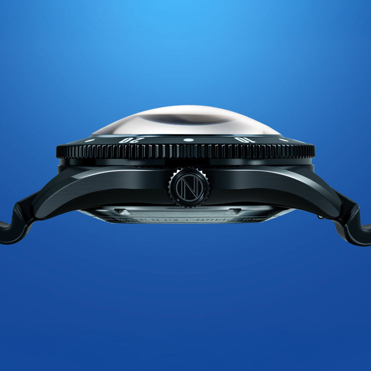 Spinnaker x Popeye Challenger Automatic Anchor Arms Limited Edition Midnight Mast