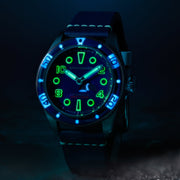 Spinnaker Fleuss Automatic Nessie Pearl Diver Limited Edition Blue
