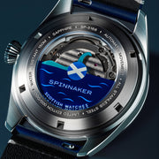 Spinnaker Fleuss Automatic Nessie Pearl Diver Limited Edition Blue