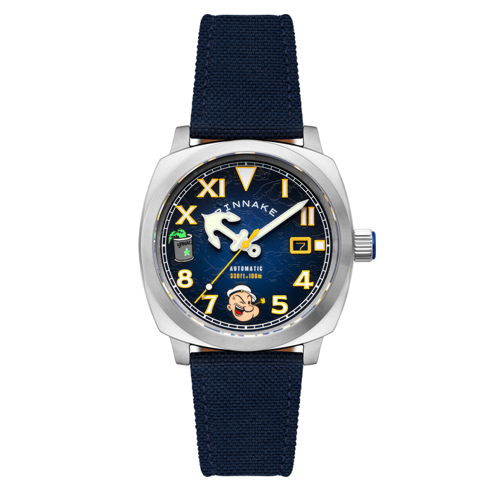 Spinnaker Hull California Automatic Popeye Sailors And Sweethearts Limited Edition Popeye Navy angled shot picture