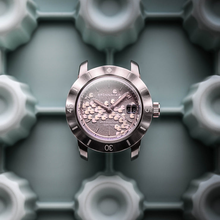 Spinnaker x Seconde Seconde Fleuss Automatic 43mm Phantom 2025 Edition White