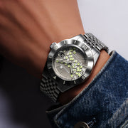 Spinnaker x Seconde Seconde Fleuss Automatic 43mm Phantom 2025 Edition White