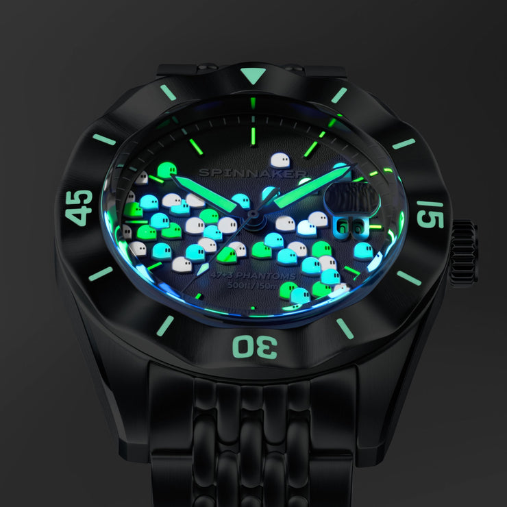 Spinnaker x Seconde Seconde Fleuss Automatic 43mm Phantom 2025 Edition White