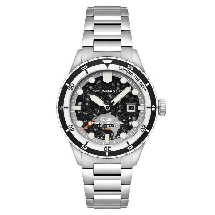 Spinnaker Hass Automatic 4Ocean Sharks Limited Edition angled shot picture