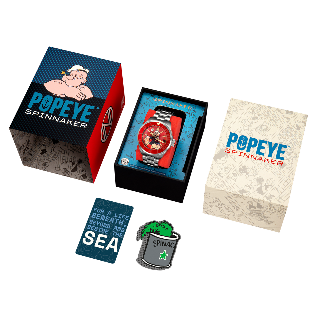 Spinnaker Piccard Automatic Popeye Forearm Fury Limited Edition