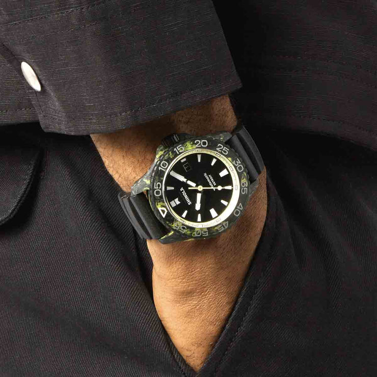 Shinola Forged Carbon Monster Automatic Black