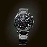 Shinola Runwell Chronograph West Wind 42mm Gift Set Black