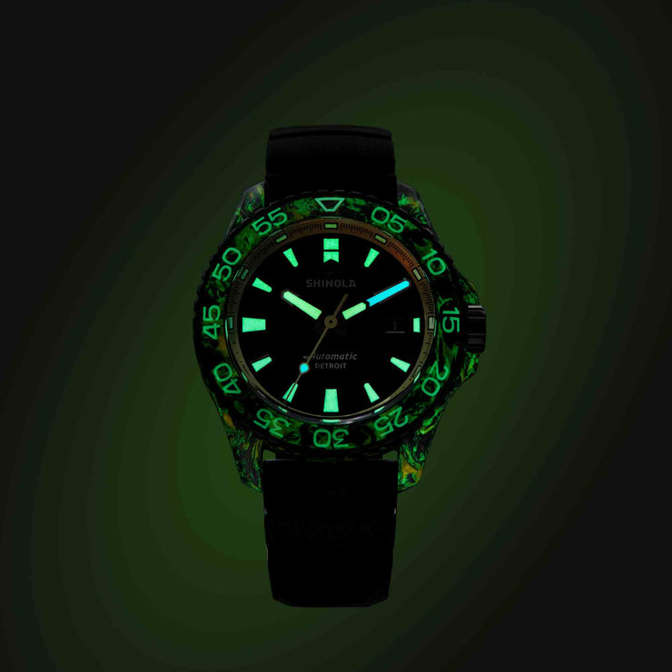 Shinola Forged Carbon Monster Automatic Black