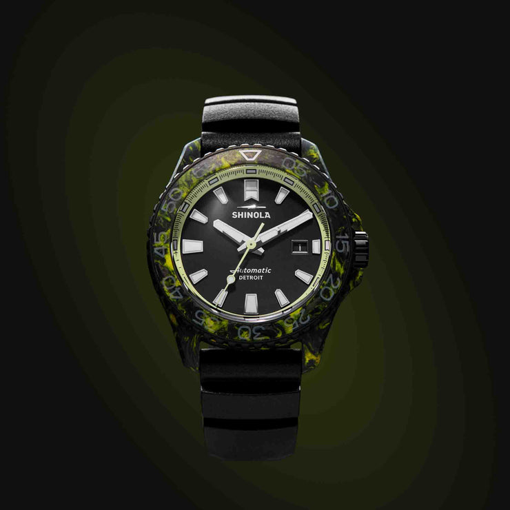 Shinola Forged Carbon Monster Automatic Black