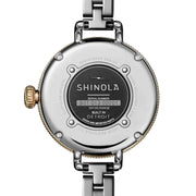 Shinola Birdy 34mm Petoskey Stone SS