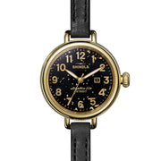 Shinola Birdy 34mm Gold Flake