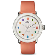 Shinola Runwell Detrola 41mm Midcentury White Limited Edition