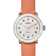 Shinola Runwell Detrola 41mm Midcentury White Limited Edition