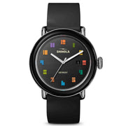 Shinola Runwell Detrola 41mm Midcentury Black Limited Edition