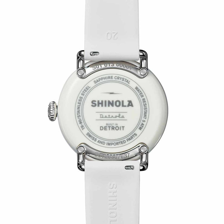 Shinola Runwell Detrola 41mm White Salmon