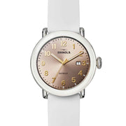 Shinola Runwell Detrola 41mm White Salmon