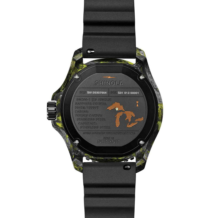 Shinola Forged Carbon Monster Automatic Black