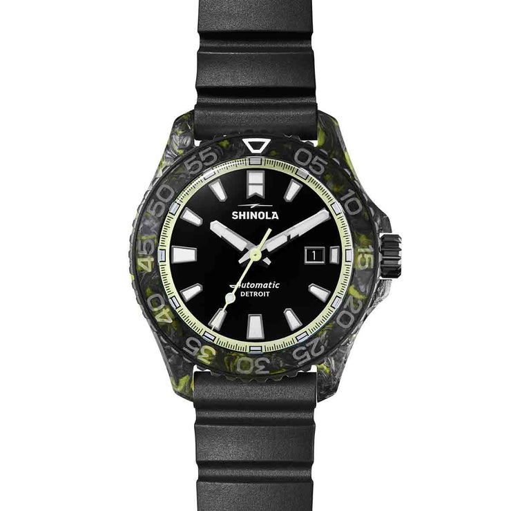 Shinola Forged Carbon Monster Automatic Black