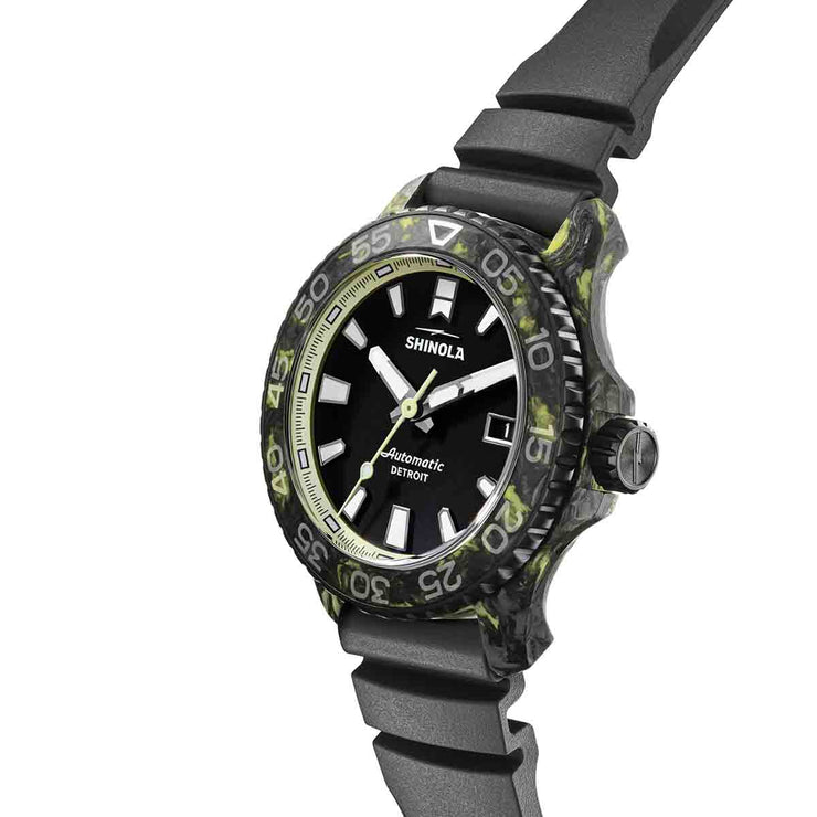 Shinola Forged Carbon Monster Automatic Black