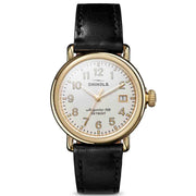 Shinola Runwell 36mm Gold Alabaster