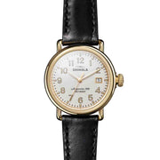 Shinola Runwell 36mm Gold Alabaster