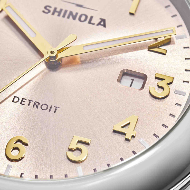 Shinola Runwell Detrola 41mm White Salmon