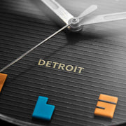 Shinola Runwell Detrola 41mm Midcentury Black Limited Edition