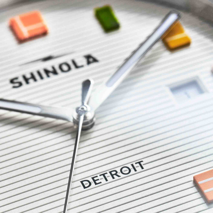 Shinola Runwell Detrola 41mm Midcentury White Limited Edition