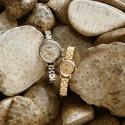 Shinola Runabout 25mm Petoskey Stone SS