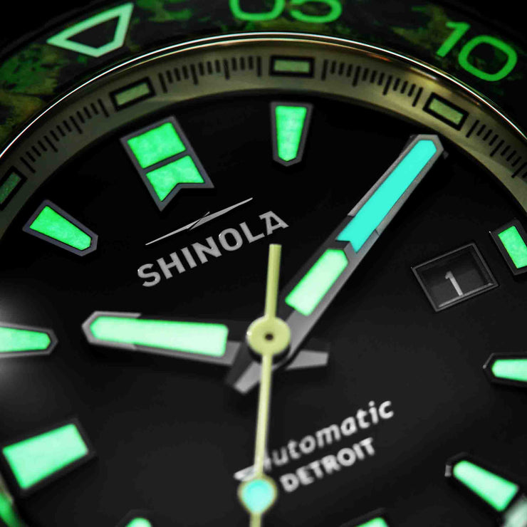 Shinola Forged Carbon Monster Automatic Black
