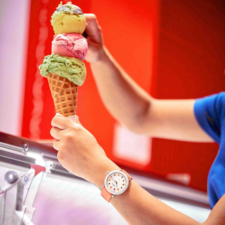 Shinola Runwell Detrola 41mm Midcentury White Limited Edition