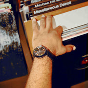 Shinola Runwell Detrola 41mm Midcentury Black Limited Edition