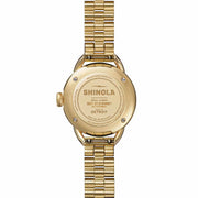 Shinola Runabout 25mm Petoskey Stone SS