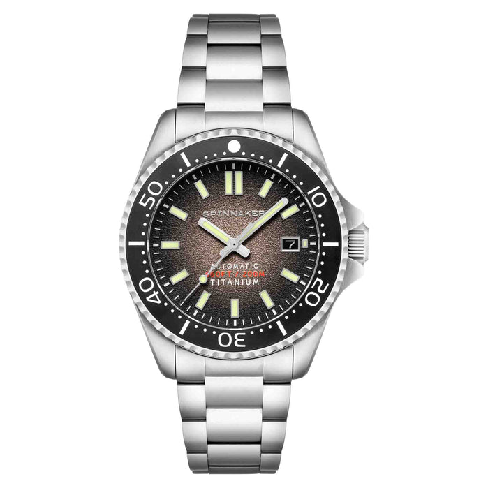 Spinnaker Tesei Titanium Automatic Stealth Black angled shot picture