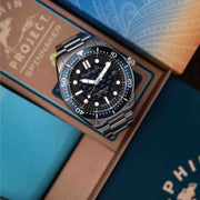 Spinnaker Croft Mid-Size Automatic Dolphin Project Ocean Blue Limited Edition